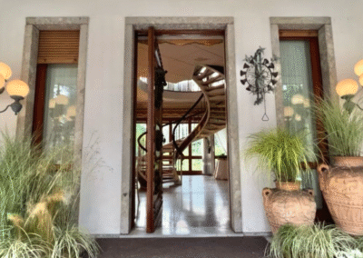 Villa delle Rose Entrance and Staircase